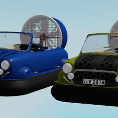Mini cooper hovercraft variations