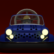 Mini cooper hovercraft